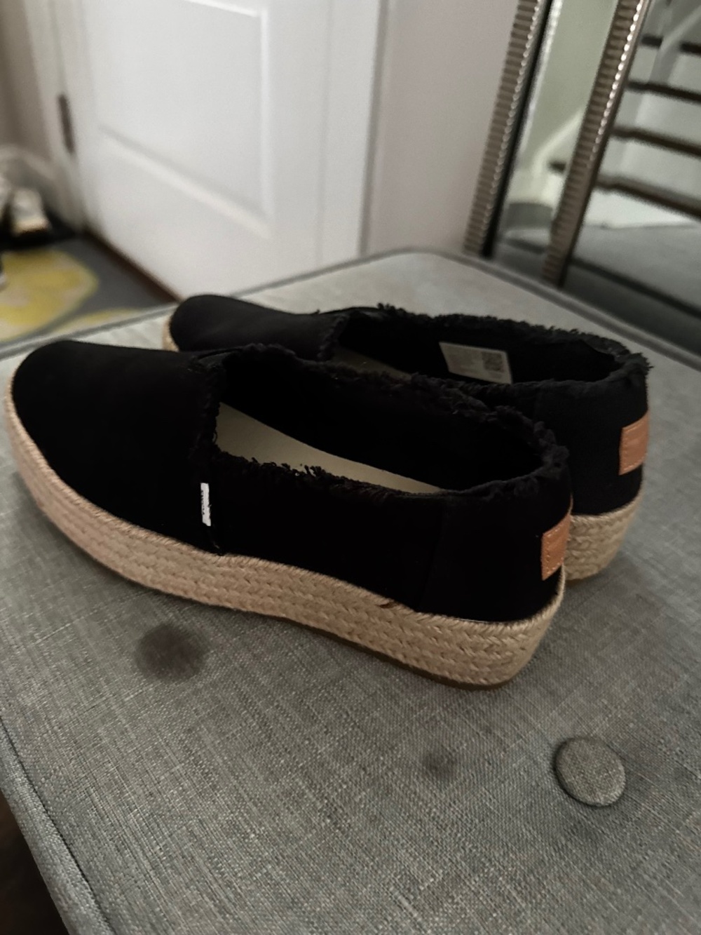 Tom’s  Espadrille Platform